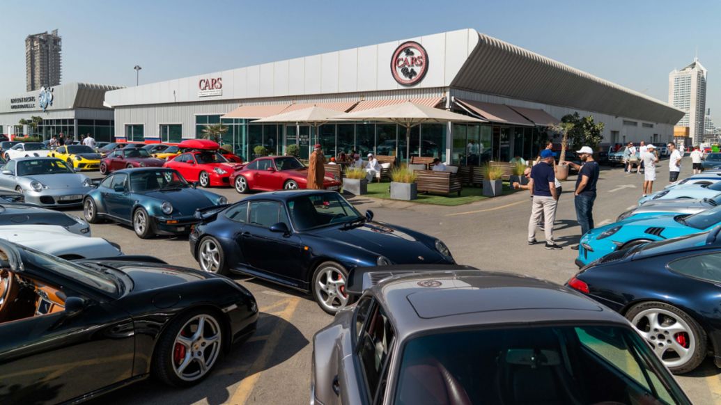 Porsche Centre Abu Dhabi and Al Ain, Icons of Porsche, Dubai, 2025, Porsche Middle East