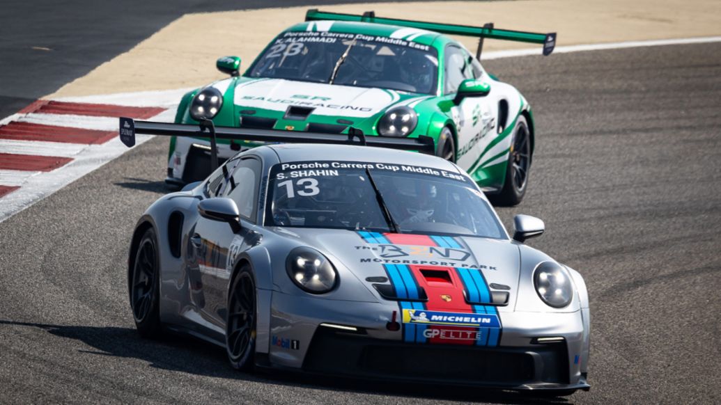 Porsche Carrera Cup Middle East, Bahrain, Races 1 and 2, 2025, Porsche Middle East