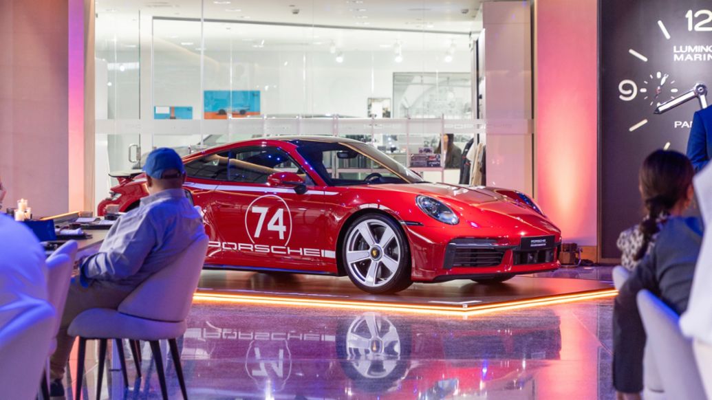 911 Turbo 50 presentation, Kuwait, 2025, Porsche Middle East