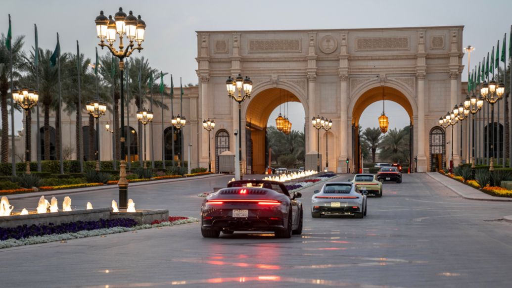 Porsche Driving Experience, Riyadh, Saudi Arabia, 2025, Porsche Middle East
