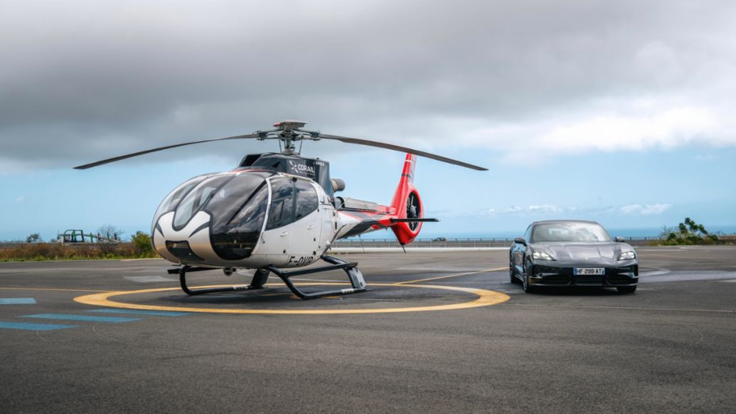 Taycan 4S, E-Performance Tour, La Réunion, 2025, Porsche Middle East