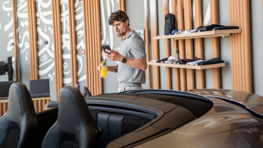 Porsche Now Pop-Up, Roshn Front, Saudi Arabia, 2026, Porsche Middle East