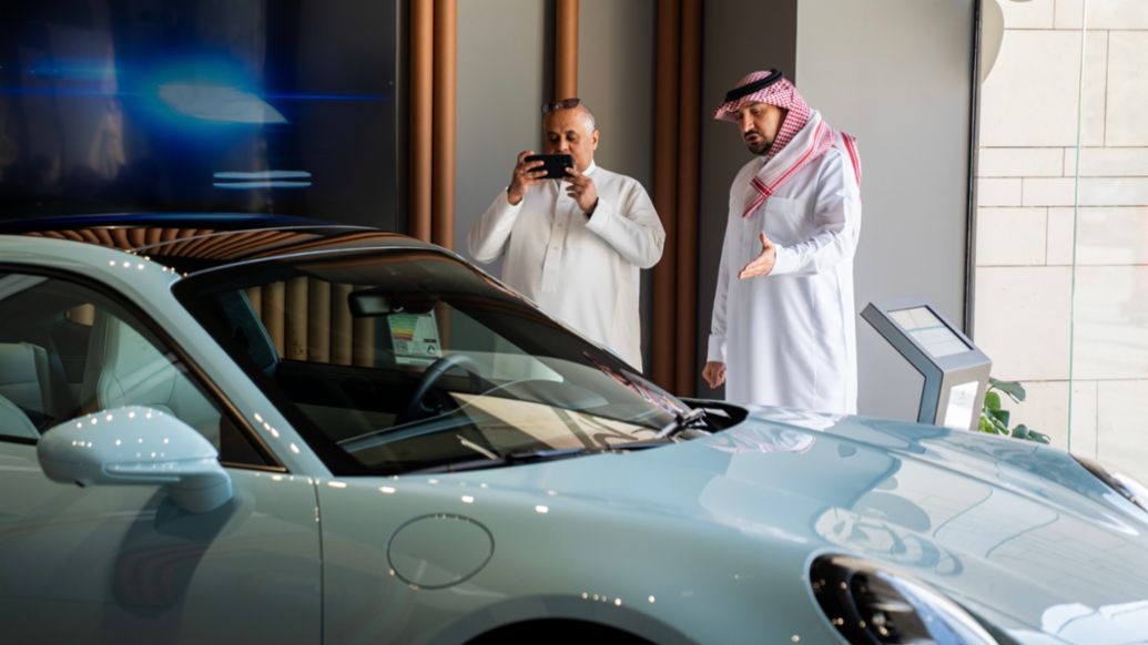 Porsche Now Pop-Up, Roshn Front, Saudi Arabia, 2026, Porsche Middle East
