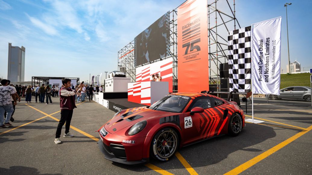 Porsche Carrera Cup Middle East, Round 3, Ambiente, Dubai Autodrome, 2026, Porsche Middle East