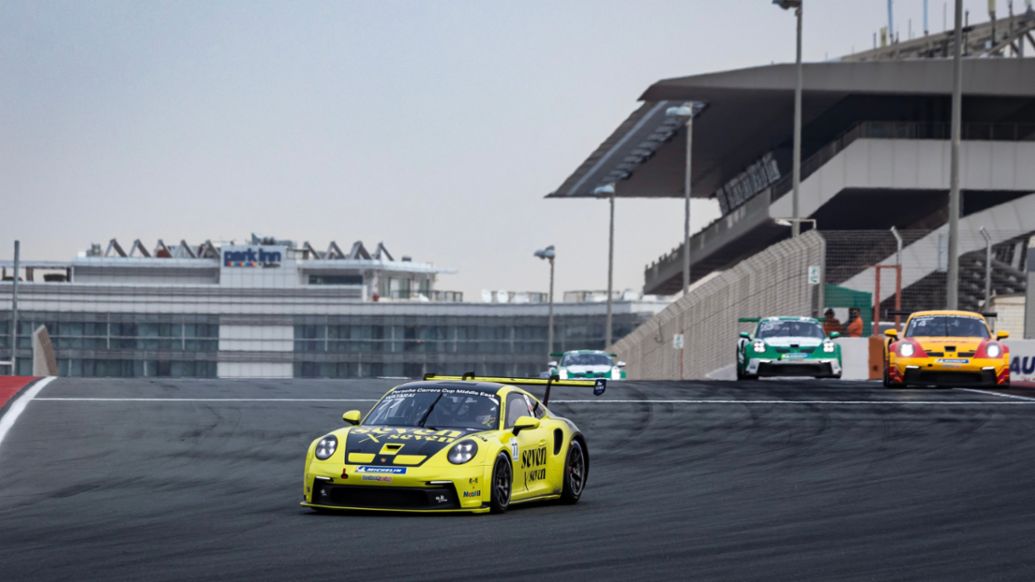 Porsche Carrera Cup Middle East, Round 3, Race 1, Dubai Autodrome, 2026, Porsche Middle East
