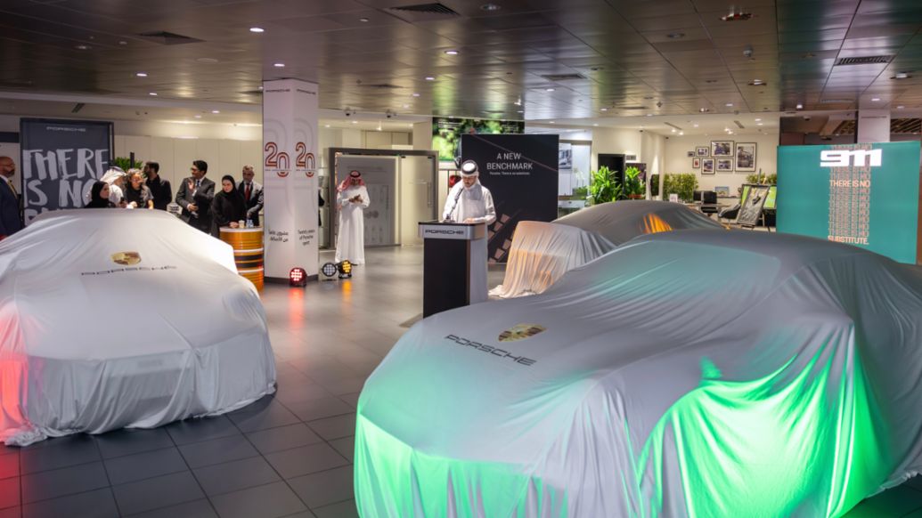 911 Turbo S reveal, Qatar, 2026, Porsche Middle East