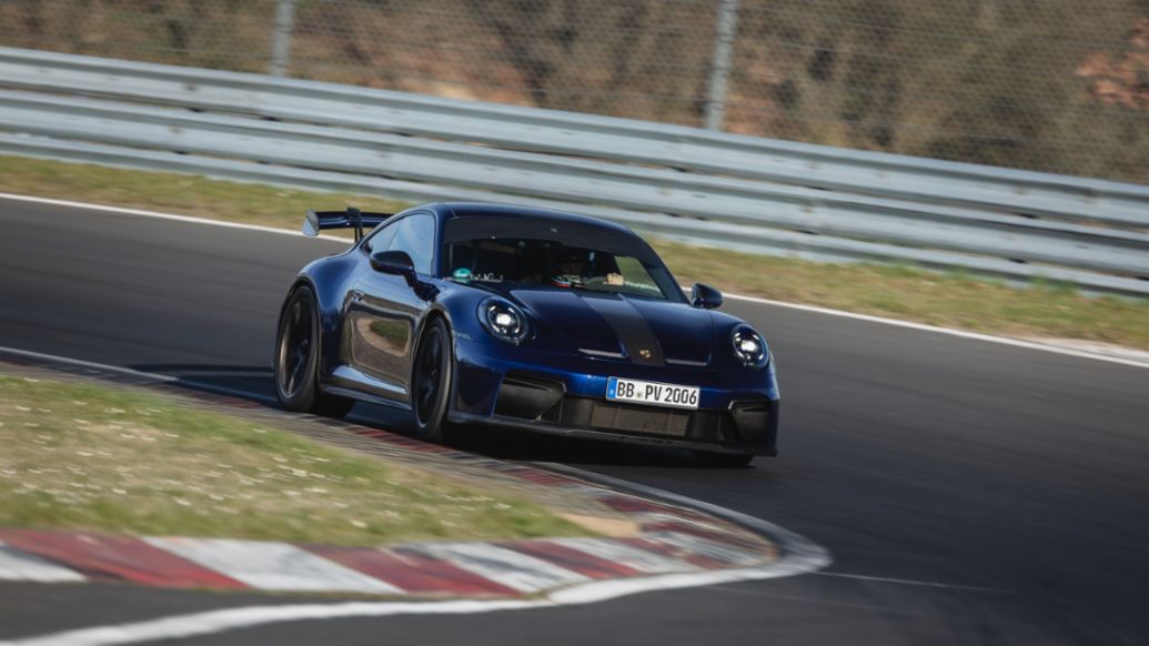 911 GT3 con Pacchetto Weissach (Cambio Manuale), Nürburgring Nordschleife 2025, Porsche AG 
