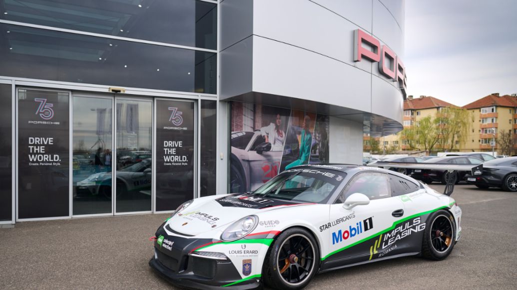 Porsche face din nou echipă cu Alexandru Dodo Pițigoi și Simone Tempestini în sezonul 2023, comunicat de presă, 15/03/2023, Porsche AG