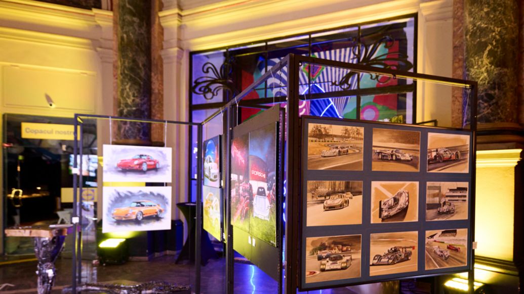 Porsche prezintă o expoziție temporară surpriză la Art Safari în București, comunicat de presă, 28/03/2023, Porsche AG