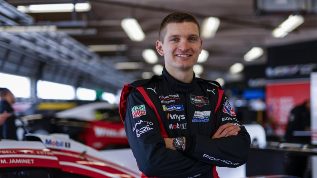 Mathieu Jaminet (FRA), Porsche Penske Motorsport (#6), IMSA, Laguna Seca, USA, 2025, Porsche AG