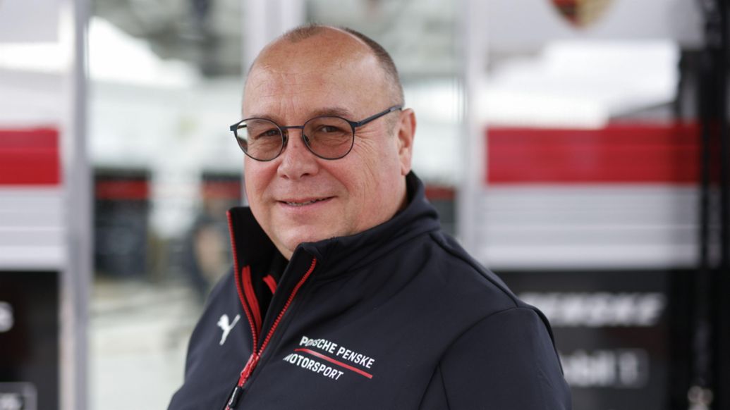 Urs Kuratle, Director Factory Motorsport LMDh, IMSA, Laguna Seca, USA, 2025, Porsche AG