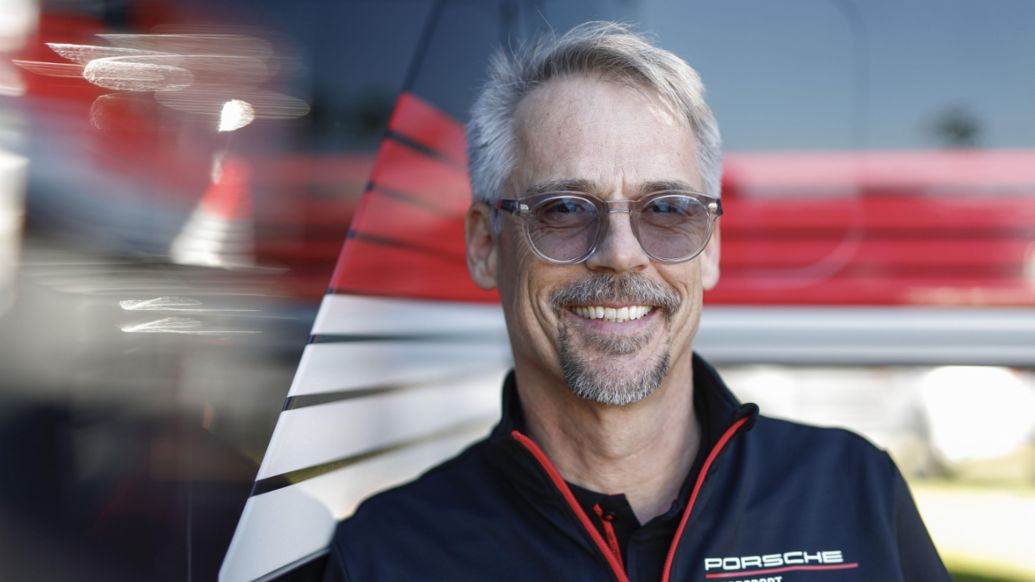 Thomas Laudenbach, Vice President Porsche Motorsport, IMSA, Laguna Seca, USA, 2025, Porsche AG