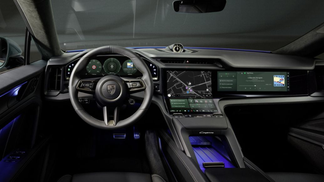 Cayenne Electric prezintă interiorul Porsche al viitorului, comunicat de presă, 01/10/2025, Porsche AG