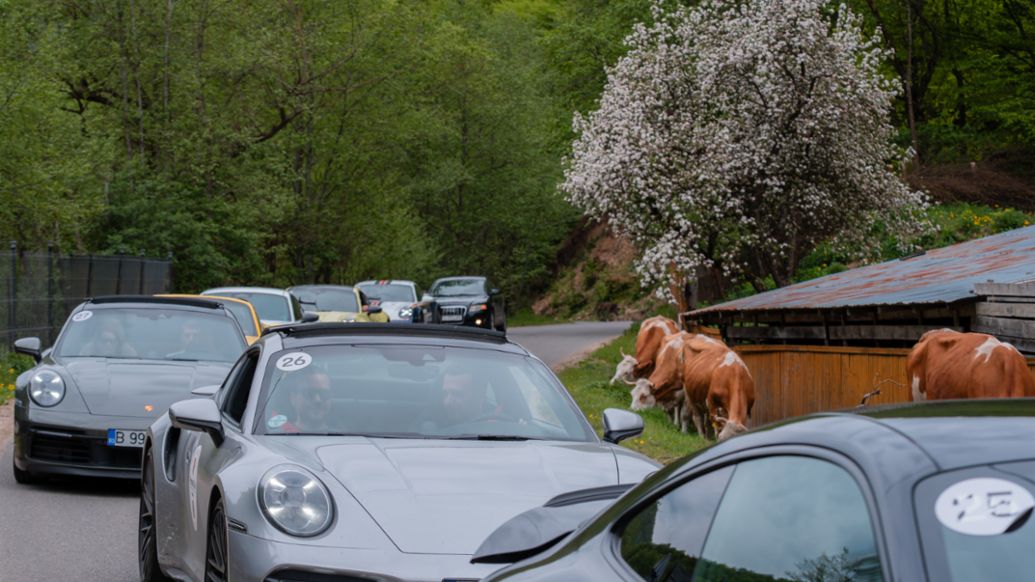 Drumuri legendare și experiențe memorabile la prima ediție Transylvania Tour 2026, comunicat de presă, 26/05/2026, Porsche AG