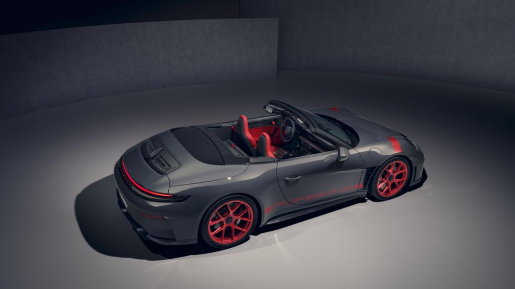 Un cabriolet ușor, echipat cu un motor aspirat cu turație ridicată și cutie de viteze manuală, comunicat de presă, 14/04/2026, Porsche AG