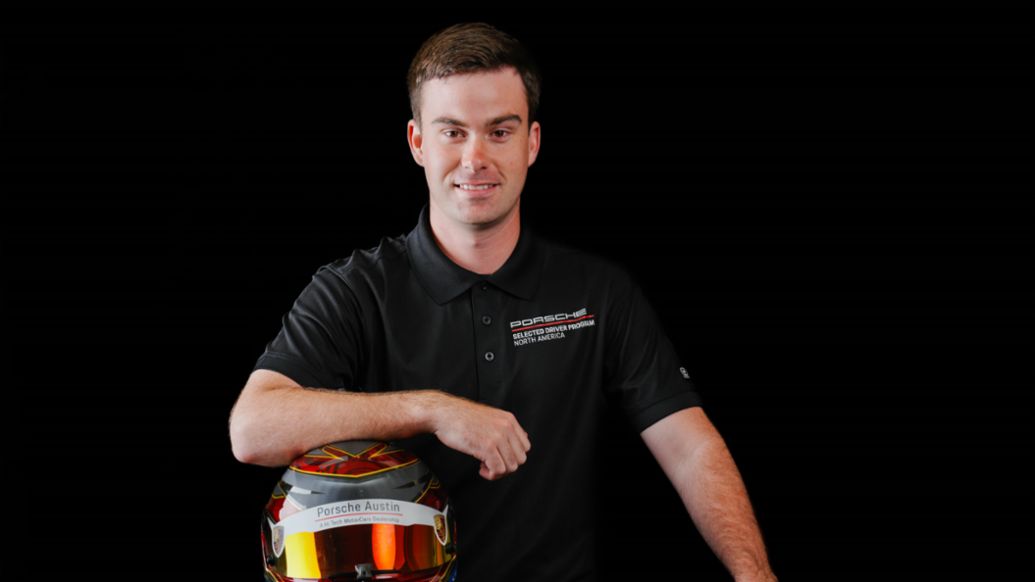 Riley Dickinson named to the 2024 Porsche Selected Driver Program North America