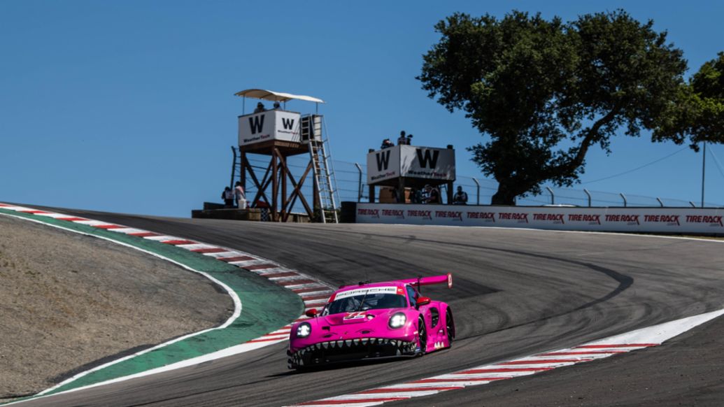 Porsche 911 GT3 R, AO Racing (#77), Klaus Bachler (AUT), Laurin Heinrich (DEU)