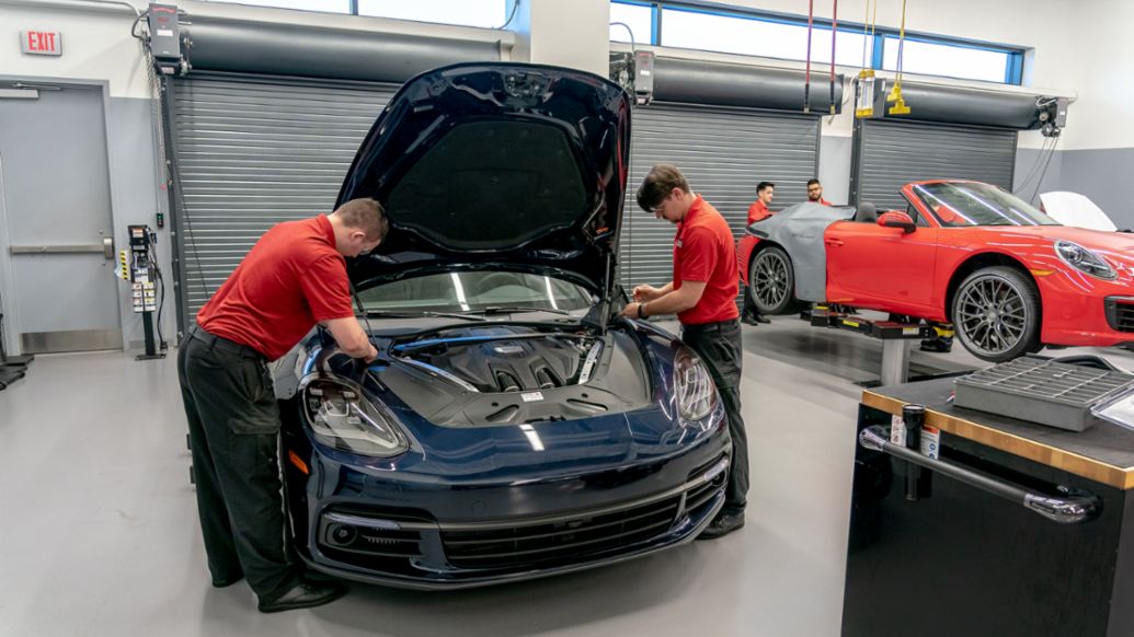 Porsche Technician Apprenticeship Program, Atlanta, 2019, PCNA