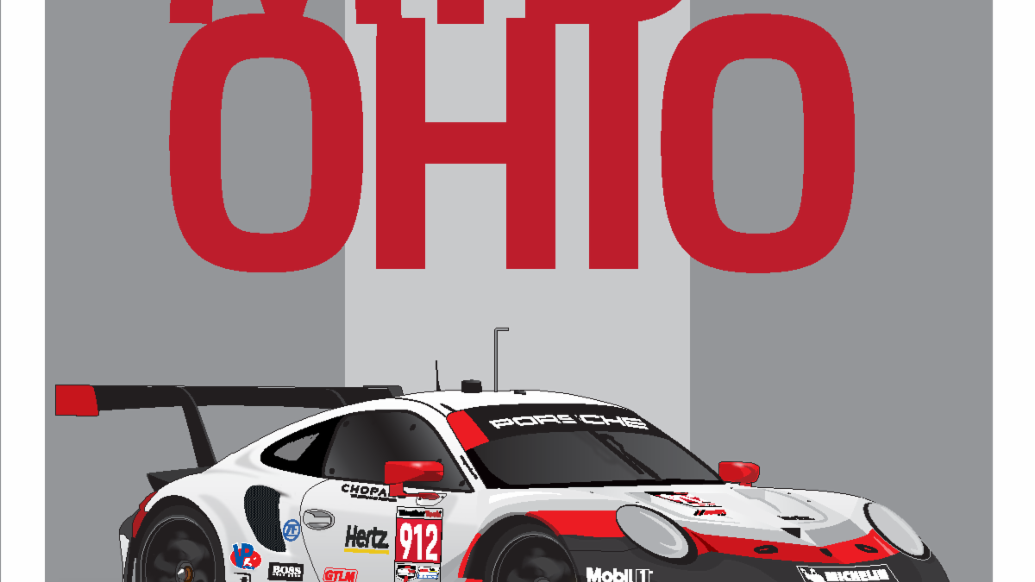 Sports Car Challenge, Mid-Ohio, IMSA WeatherTech SportsCar Championship, poster, 2019