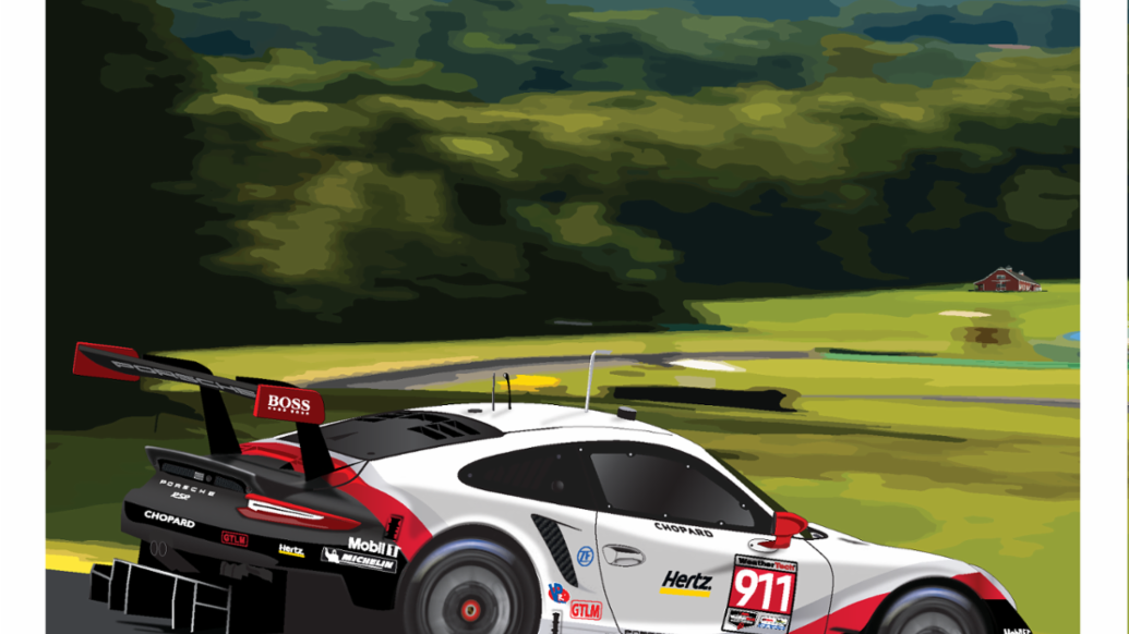 Michelin GT Challenge at VIR, IMSA WeatherTech SportsCar Championship, poster, 2019