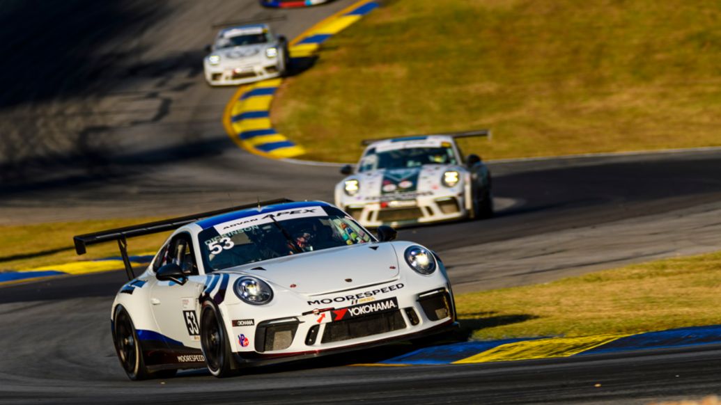 Riley Dickinson - No. 53 Moorespeed Porsche 911 GT3 Cup, Michelin Raceway Road Atlanta, 2019, PCNA