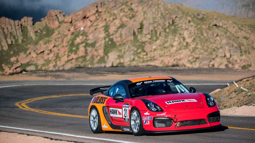 Cayman GT4 Clubsport, Pikes Peak International Hill Climb, 2018, PCNA