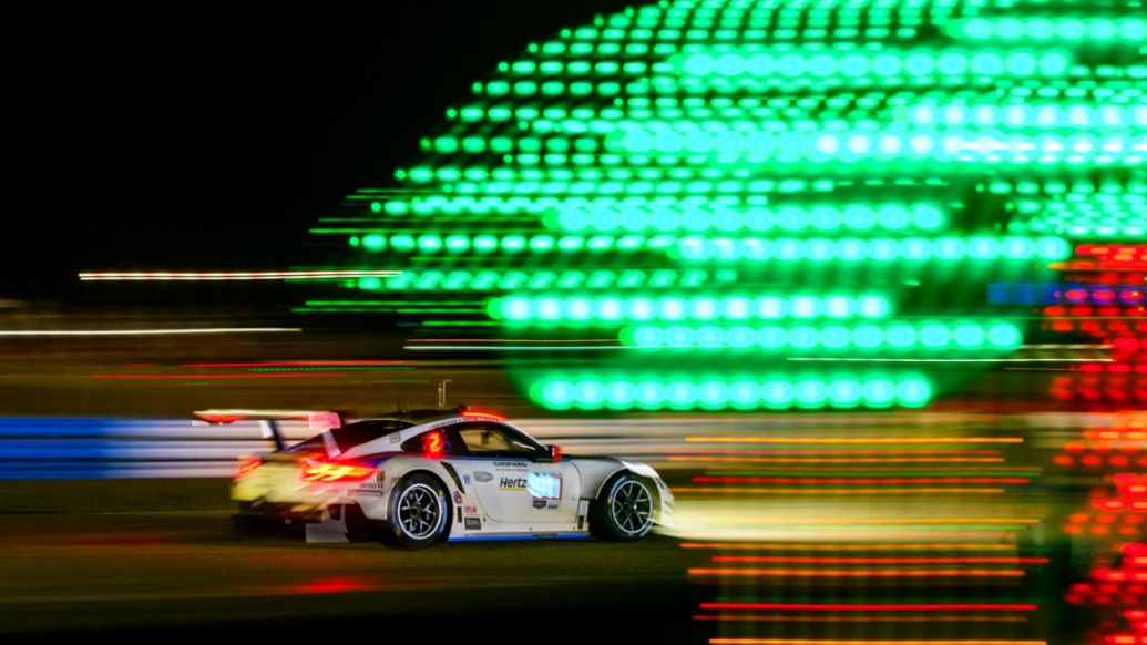 Porsche 911 RSR (911), Porsche GT Team: Patrick Pilet, Nick Tandy, Frederic Makowiecki, Sebring, 2019, PCNA