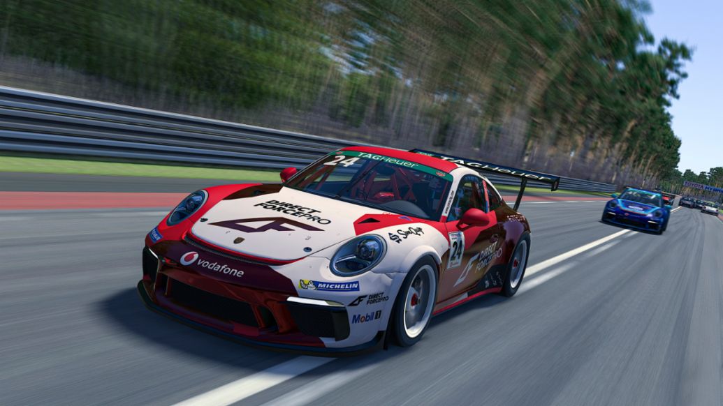 Porsche 911 GT3 Cup, Mitchell deJong (USA), Porsche TAG Heuer Esports Supercup, 2020