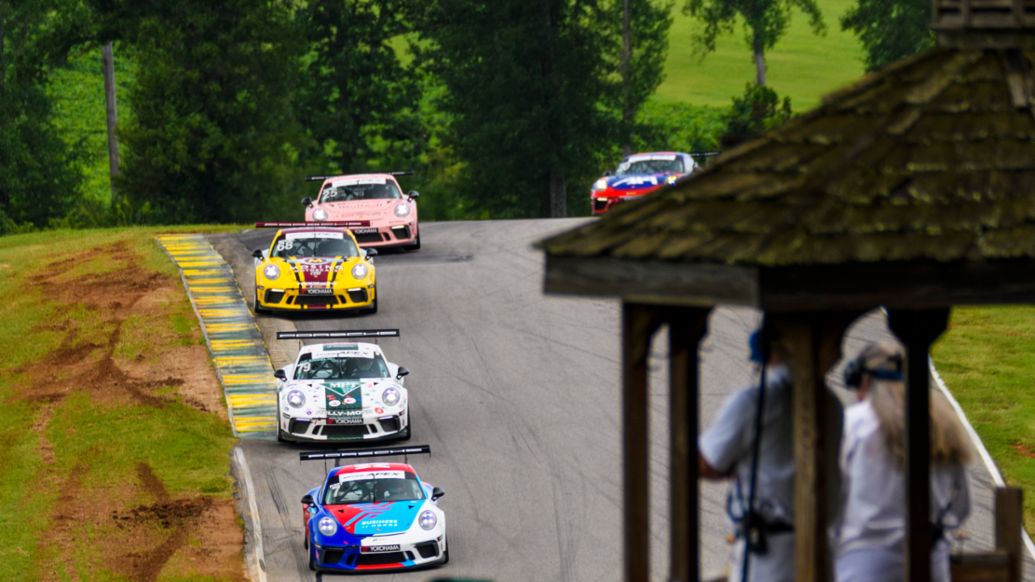 Porsche GT3 Cup Challenge USA at VIR, 2019, PCNA