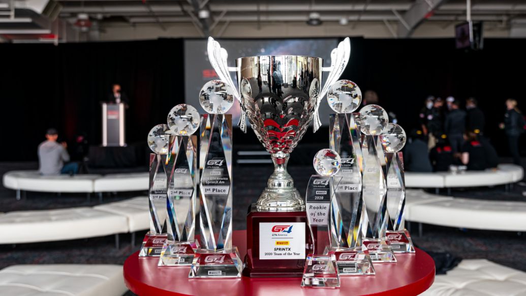 SRO GT4 Sprint-SprintX Nolasport Championship Trophies, 2020, PCNA