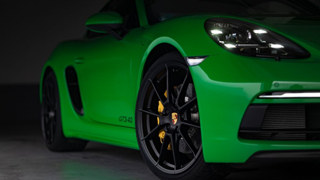 718 Cayman GTS 4.0, Python Green, 2020, Porsche AG