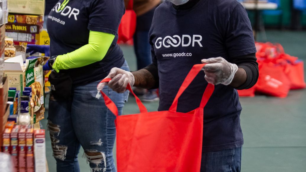 Goodr pop-up grocery, 2020, Photo: Goodr