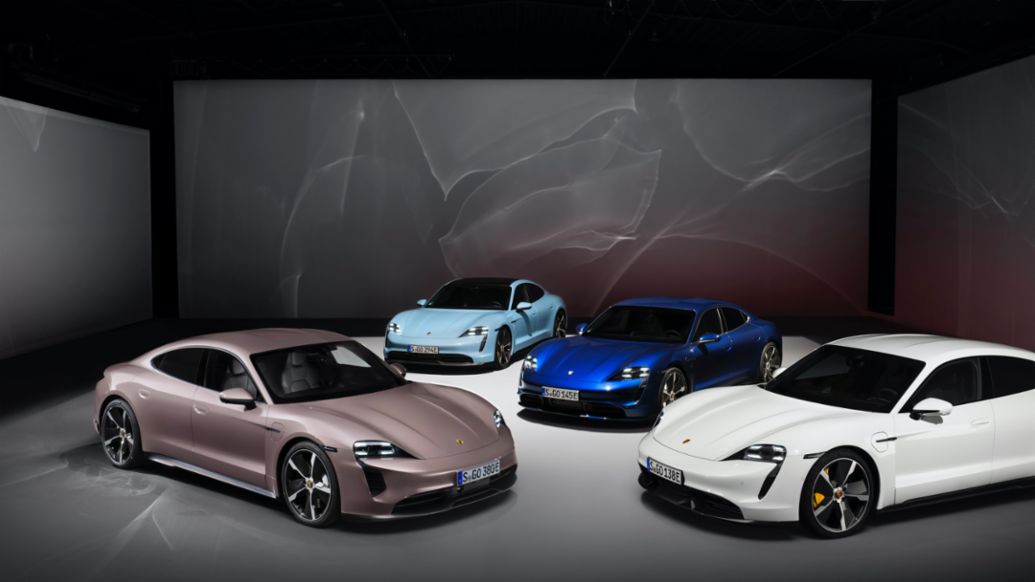 Taycan, Taycan 4S, Taycan Turbo, Taycan Turbo S, 2021, Porsche AG