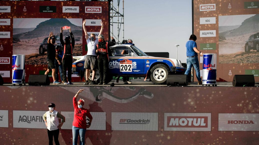 1982 911 SC, Amy Lerner, Dakar Rally, Saudi Arabia, 2021, Photo: Dakar/Fotop