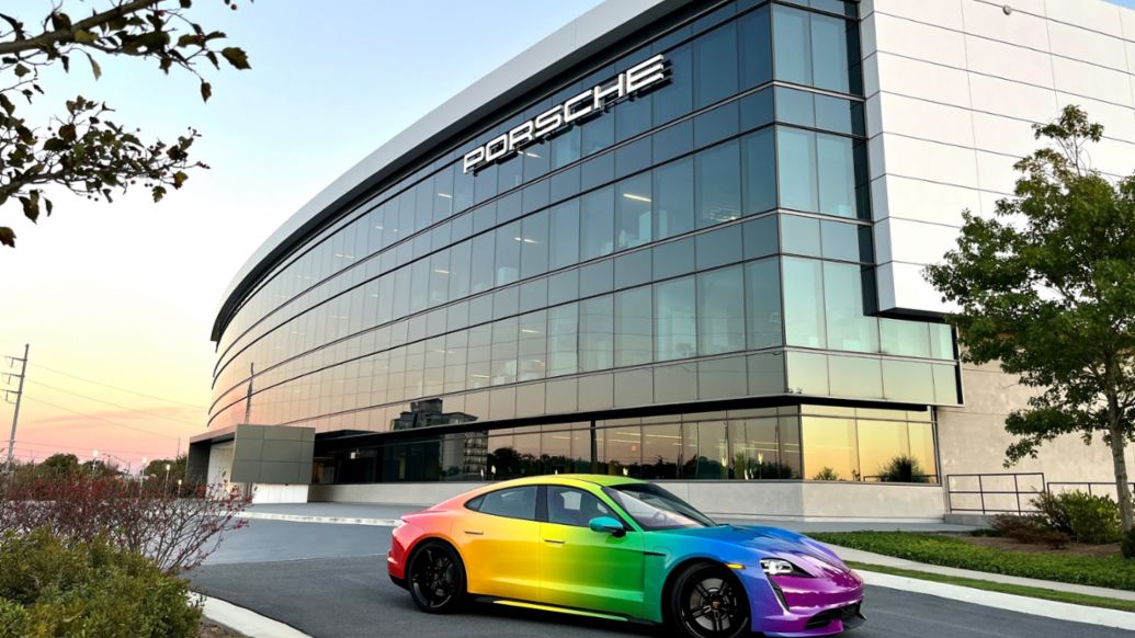 Pride 2021, Taycan Turbo, Porsche Experience Center Atlanta, 2021, PCNA