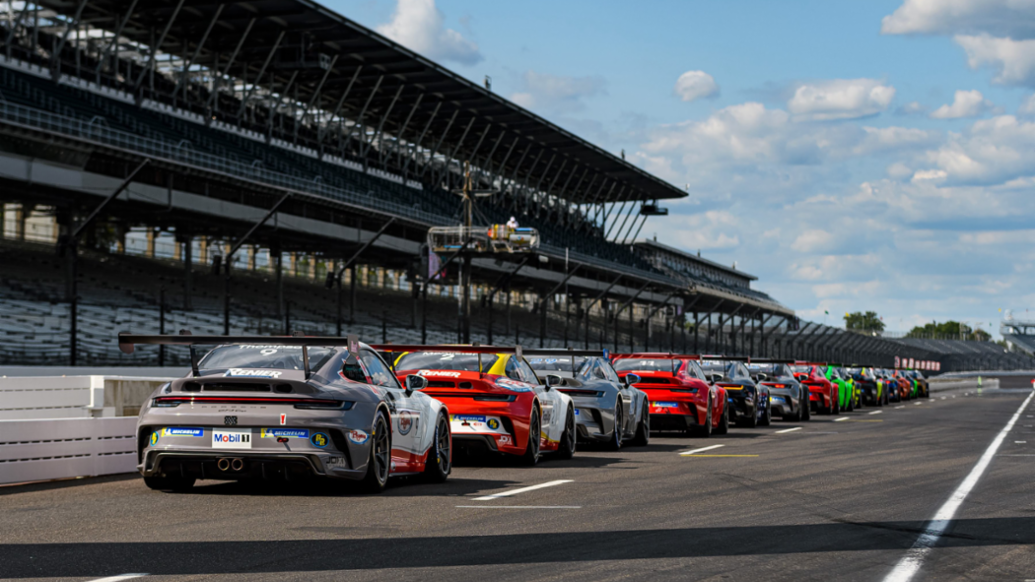 Porsche Carrera Cup North America, Sports Car Together Fest, Indianapolis Motor Speedway, 2021, PCNA