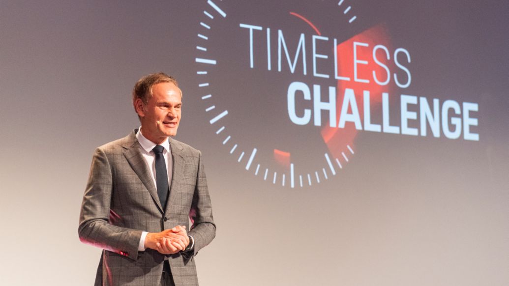 Oliver Blume, Chairman of the Executive Board of Porsche AG, Porsche Night of Champions, 2 December 2023