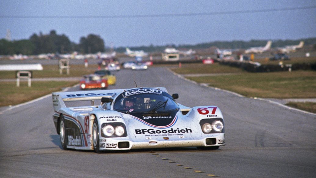 Busby 1986 12h Sebring No. 67 962 IMSA 2nd PL