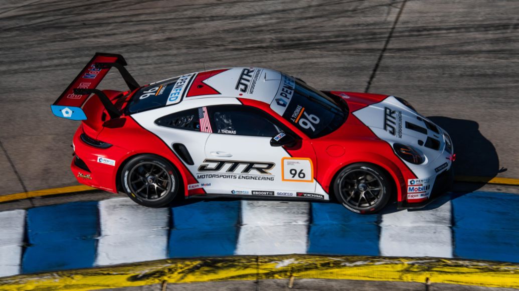 Driver Thomas started JTR Motorsports Engineering to advance his career behind the wheel and off the track