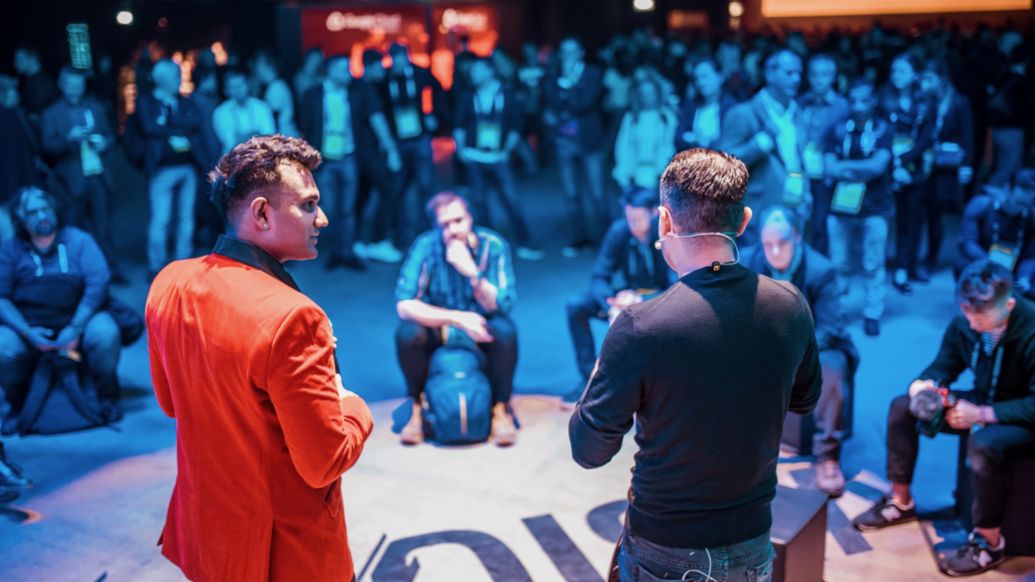 Slush conference in Helsinki, 2019, Porsche AG