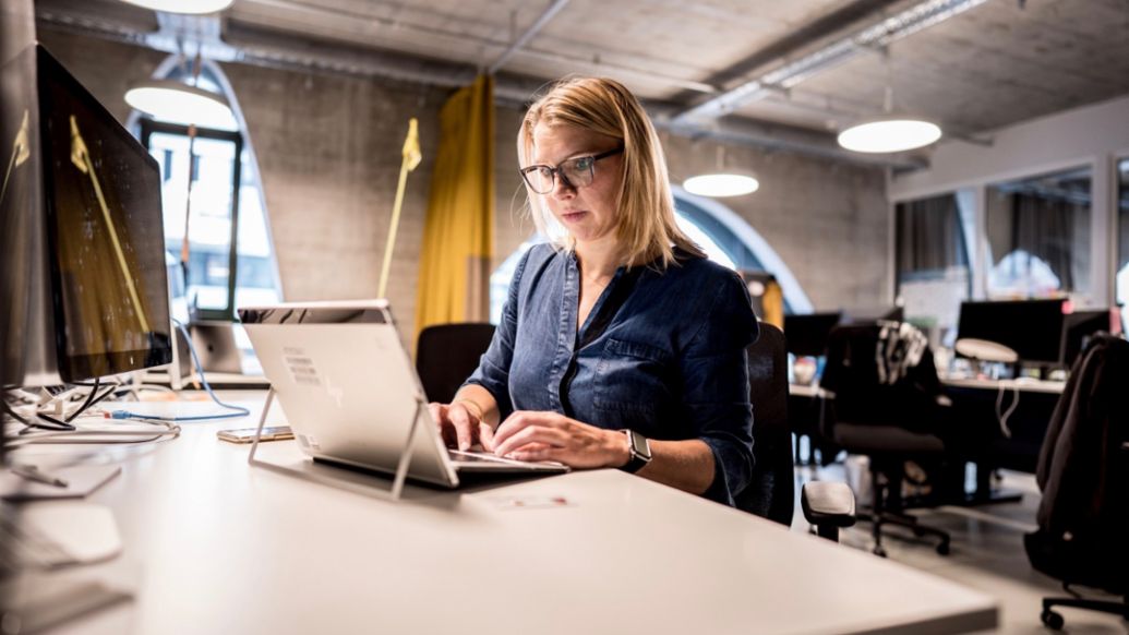 Anja Hendel, Porsche Digital Lab Berlin, 2019, Porsche AG