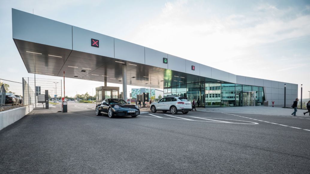 Porsche Entwicklungszentrum Weissach, Nordpforte, 2019, Porsche AG