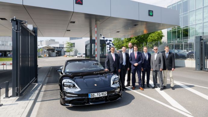 Eröffnung Nordpforte des Entwicklungszentrums Weissach, 2019, Porsche AG