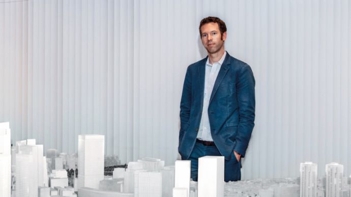 Kris Carter, Leiter von „New Urban Mechanics“, 2019, Porsche AG