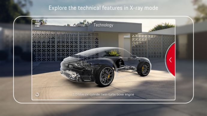 Porsche Augmented Reality Visualizer App, 2019, Porsche AG