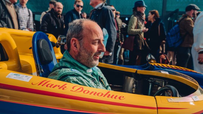 Andrew Frankel, 917/30, Goodwood, Großbritannien, 2019, Porsche AG