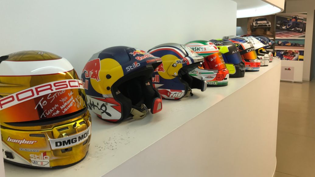 Helmets, Stilo, Milan, 2019, Porsche AG