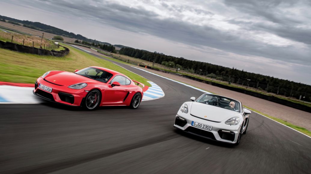 Cayman GT4, 718 Spyder, 2019, Porsche AG