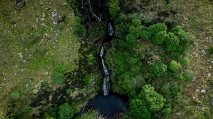 Assaranca Wasseranfall, Irland, 2019, Porsche AG