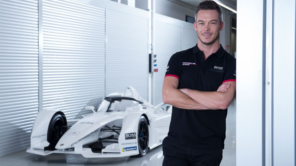 André Lotterer, piloto del equipo Porsche de Fórmula E, 2019, Porsche AG